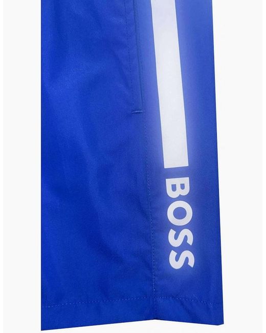 Boss Blue Dolphin Swim Shorts for men