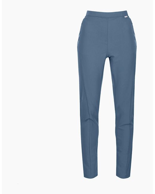 Regatta Blue Ladies Pentre Marl Hiking Trousers
