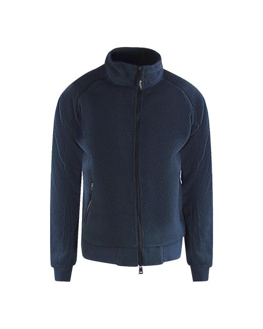 Aquascutum Blue Active One Sherpa Jacket