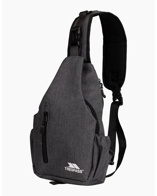Trespass Black Versa Sling Backpack