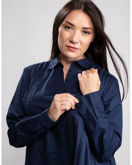 Great Plains Blue Great Plains Simone Pleated/S Shirt