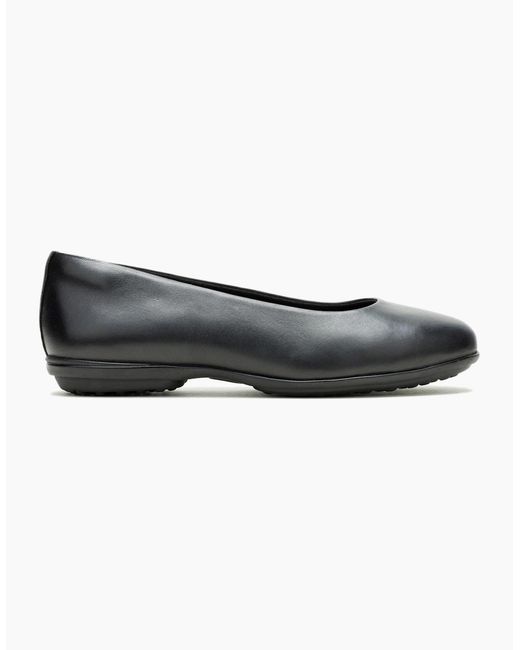 Hush Puppies Black Alice Flat Ballerina Ballerina Shoes