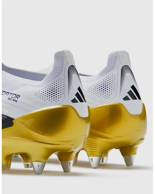 Adidas Predator White Predator Elite Firm Ground Boots for men
