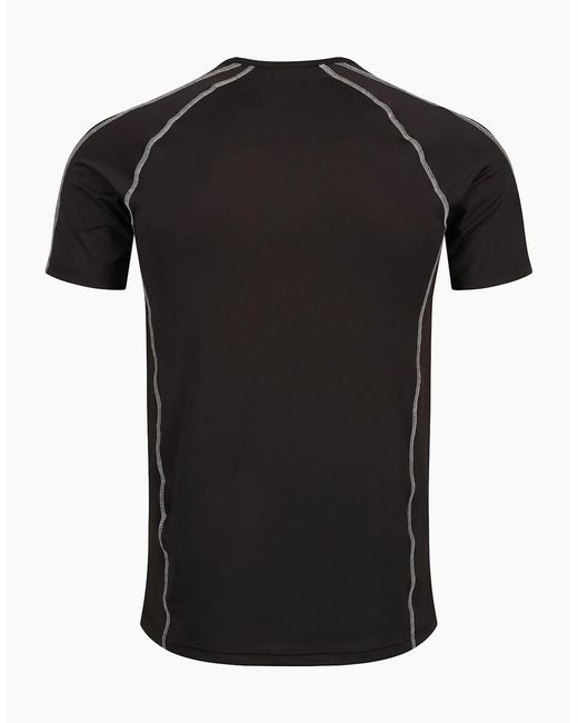 Regatta Black Professional Short-Sleeved Base Layer Top for men