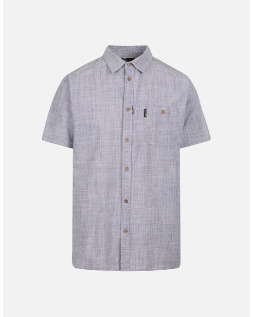 Trespass Gray Basham Woven Shirt for men