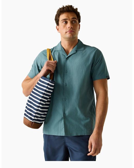 Regatta Blue Hadlin Shirt for men