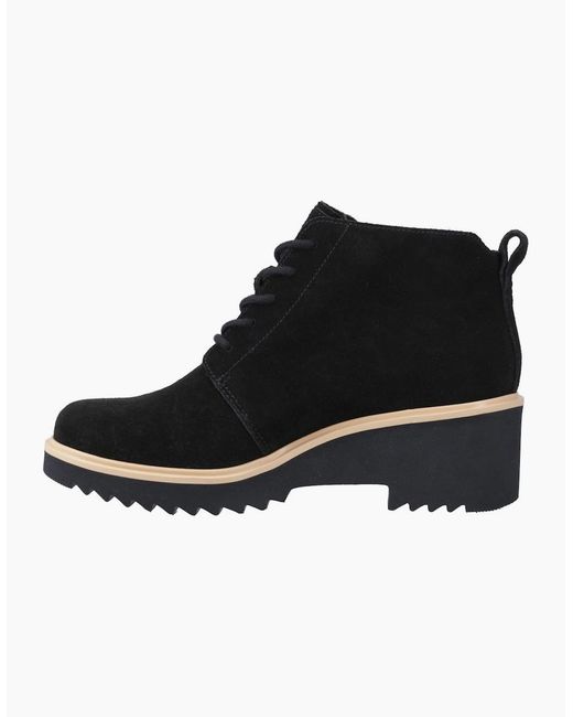 TOMS Black Maude Heeled Ankle Boots