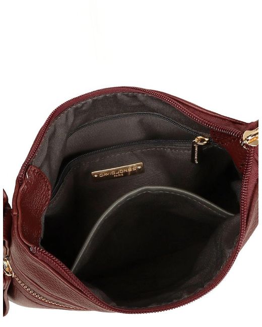 David Jones Brown Boat Ii Messenger Bag