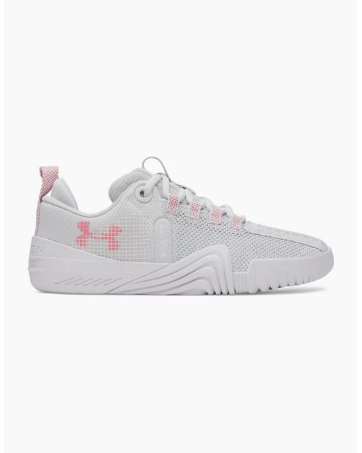 Under Armour White Tribase Reign Training Shoes