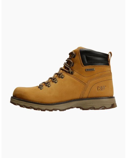 Caterpillar Brown Sire Waterproof P720691 Honey Reset Boots for men