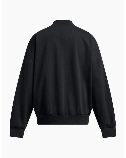 Under Armour Black Lightweight Varsity Bomber Jacket