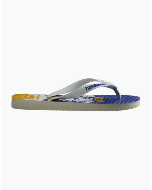 Havaianas Blue Simpson Cartoon Print Flip Flop Sandals