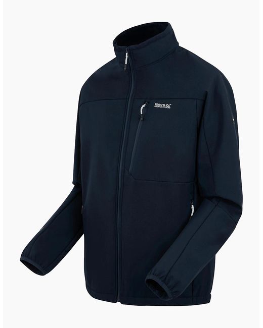 Regatta Blue Mountdale Soft Shell Jacket for men