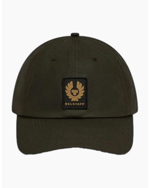 Belstaff Green Phoenix Patch Cap Faded for men