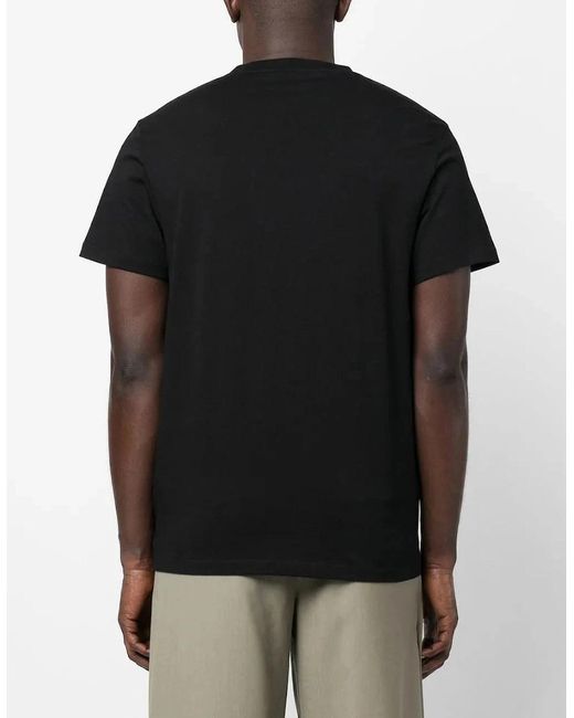Loewe Black Anagram Logo T Shirt for men