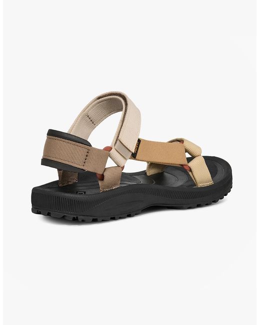 Teva Black Winsted Hiking & Trail Sandals Neutral Multi