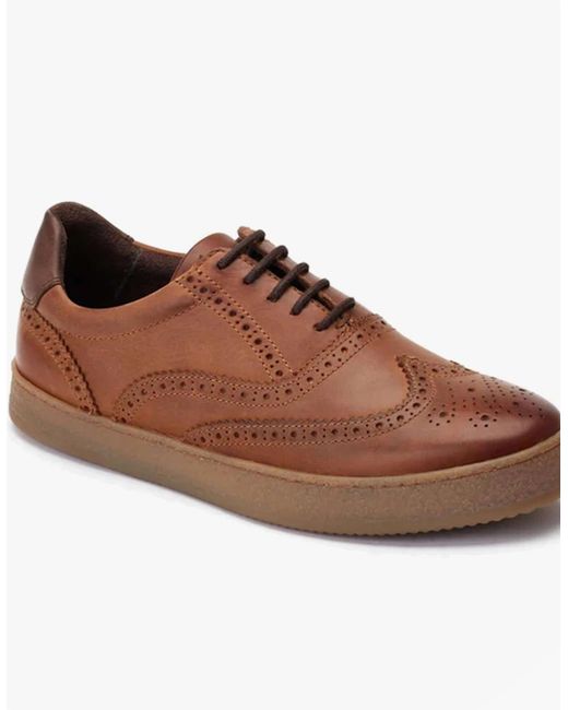 Base London Brown London Christo Shoes Tan for men