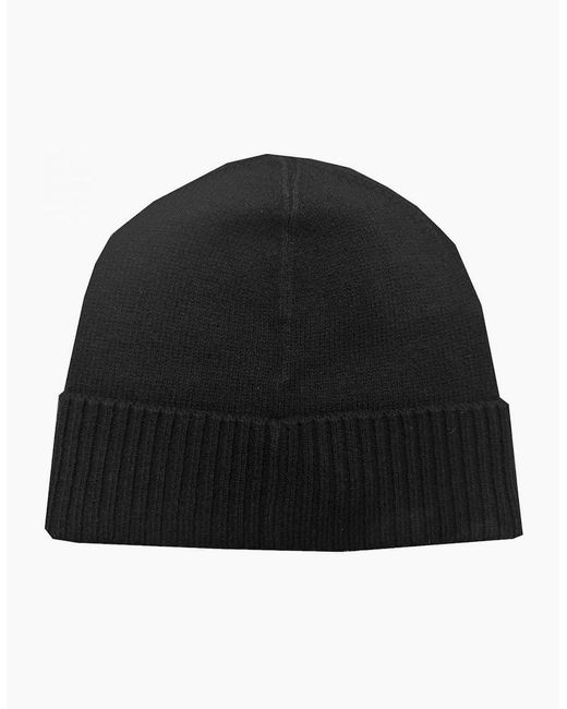 Boss Black Knitted Akaio Hat for men