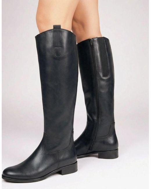 Gabor Black Brook S Knee High Boots