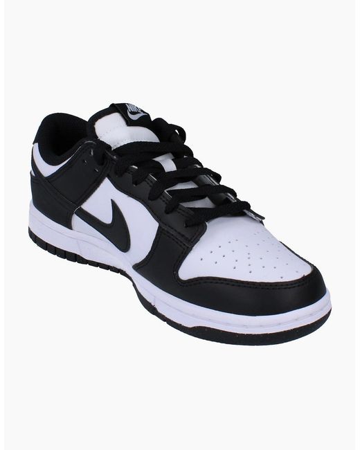 Nike White Dunk Low Next Nature Trainers Dd1873 102