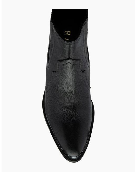 Ravel Black Cann Ankle Boots