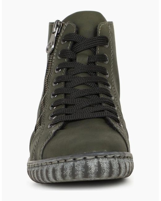 Rieker Green Jules Ankle Boots