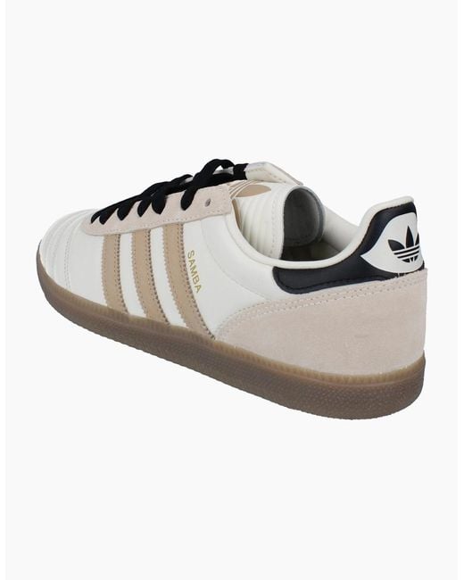 Adidas White Originals Samba Jp Trainers Sneakers Jq7824 for men