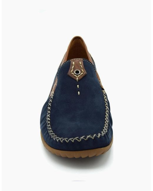 Gabor Blue California 86.090 Ladies Moccasin
