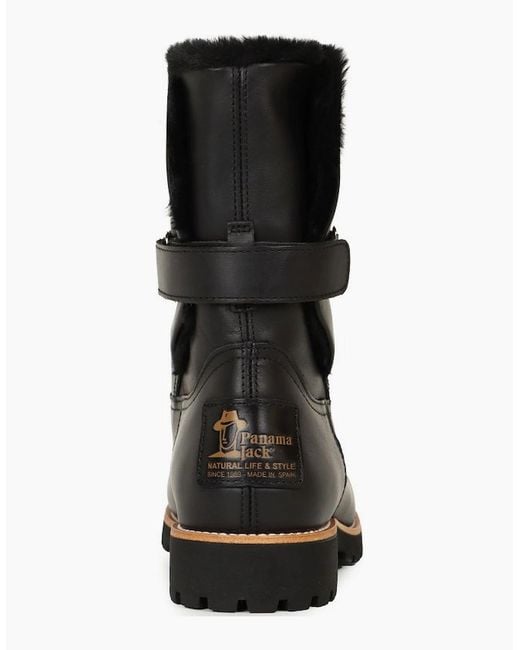 Panama Jack Black Felia Trav B3 Ankle Boots