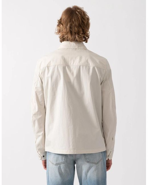 Belstaff Natural Cargo Overshirt for men
