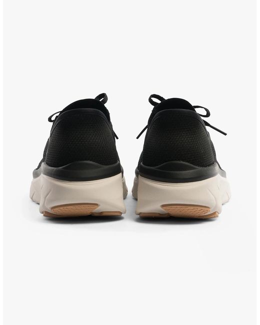 Skechers Black 150105/Bktn D'Lux Walker 2.0-Thrill Movem Trainers/Tan