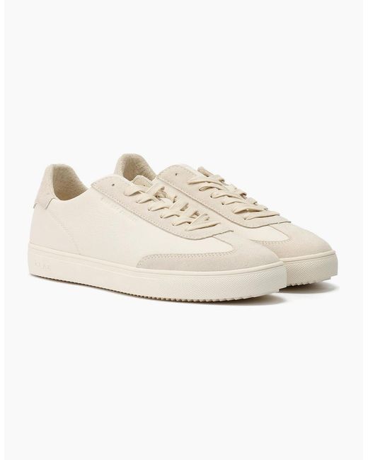 CLAE White Deane Leather Triple Off Trainers for men