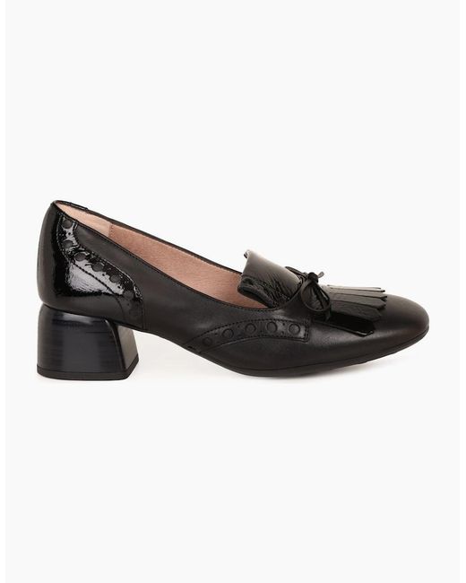 Hispanitas Black Varsovia Court Shoes