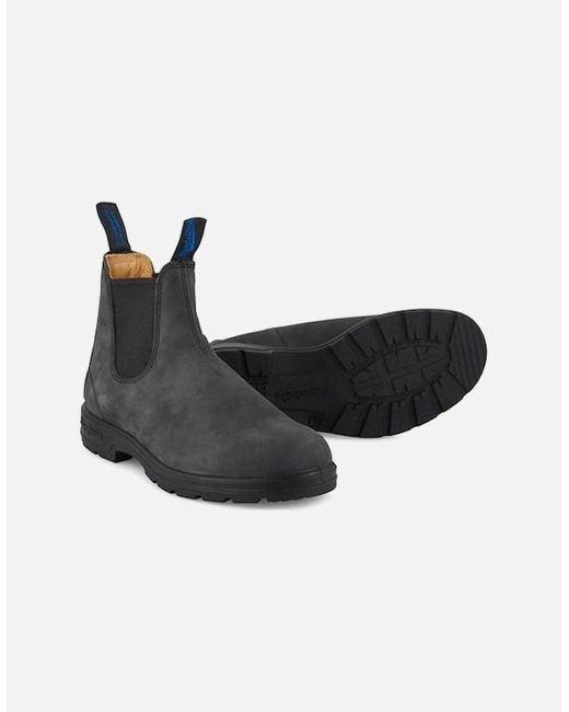 Blundstone Black 1478 Pull On Chelsea Rustic (Warm & Dry)