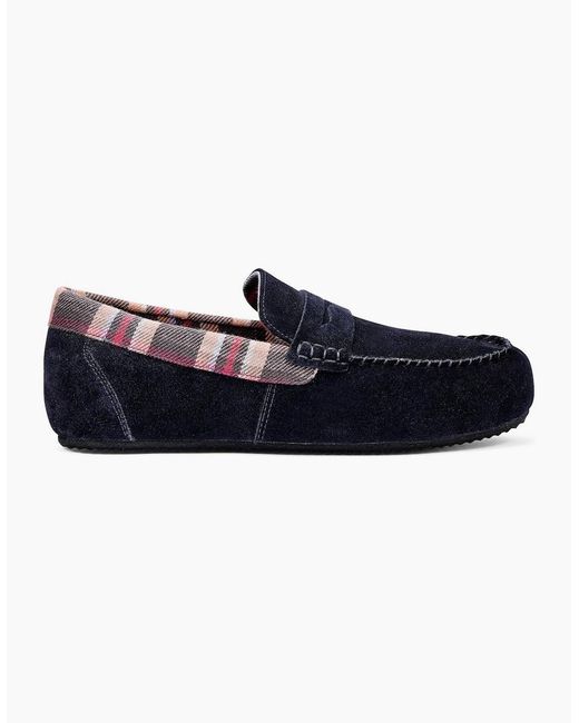Hotter Blue Solace Slippers for men
