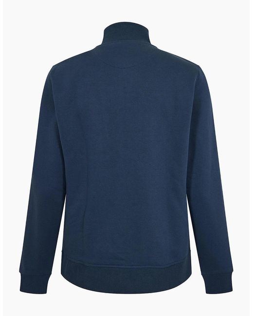 Original Penguin Blue Quarter Zip for men
