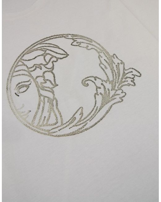 Versace White Medusa T Shirt Off for men