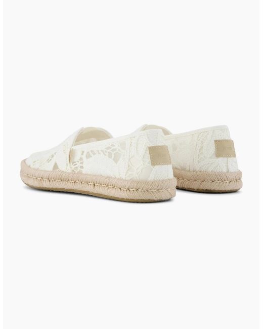 TOMS White Alpargata Rope 2.0 Slip On Shoes