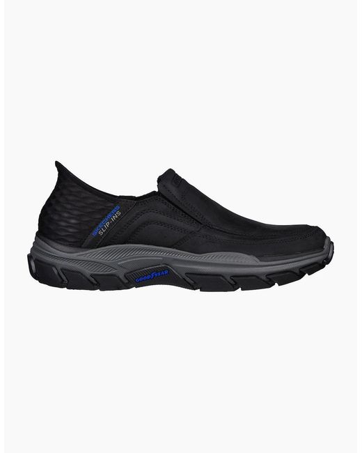 Skechers Blue Slip Ins Respected Elgin 204810 for men