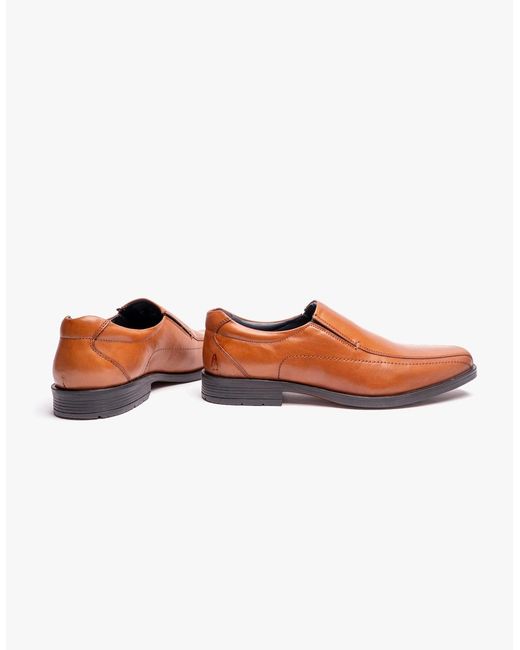 Hush Puppies Orange Brody Slip-On Shoes Tan for men