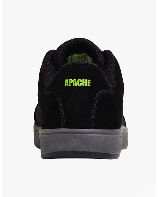 Apache Black Kick Trainers for men