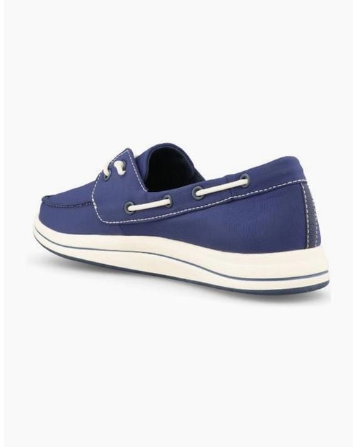 Clarks Blue Cloudsteppers Brinkley Edge