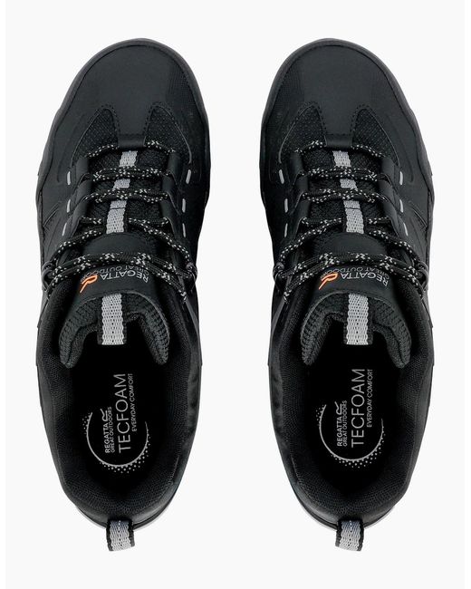 Regatta Black Regen Low Walking Boots for men