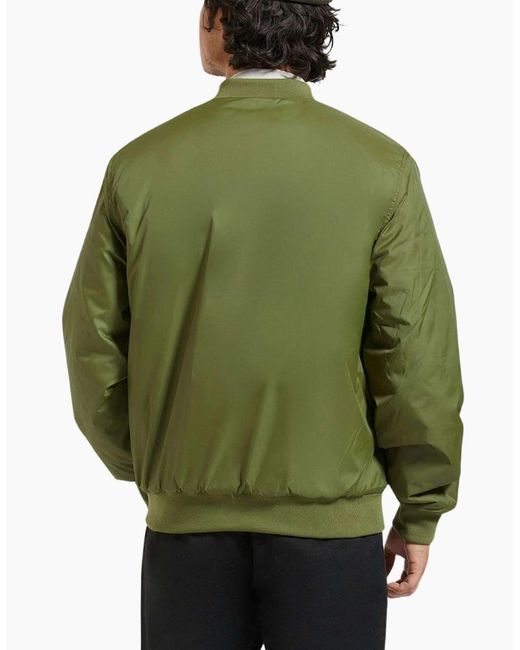 Brixton Green Dillinger Flight Cypress Bomber Jacket for men
