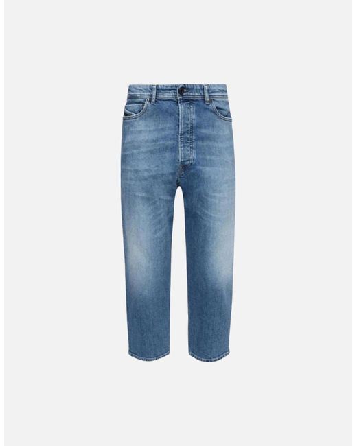 DIESEL Blue Type 2831 Bg8G8 Denim Jeans Regular Fit Narrow Leg Pants for men