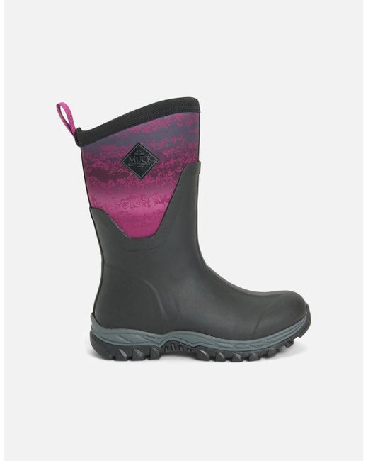 Muck Boot Purple S Arctic Sport Mid Wellington Boots