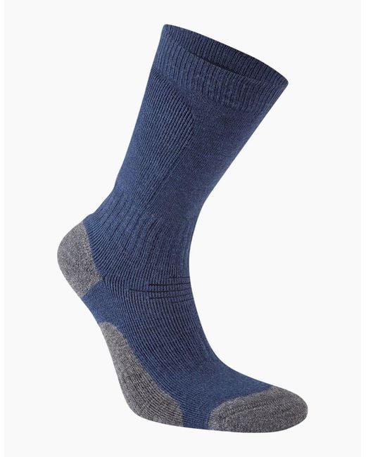Craghoppers Blue Adult National Trust Trekking Socks