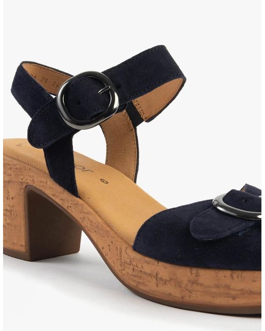 Gabor Black Fantastica Sandals Dark