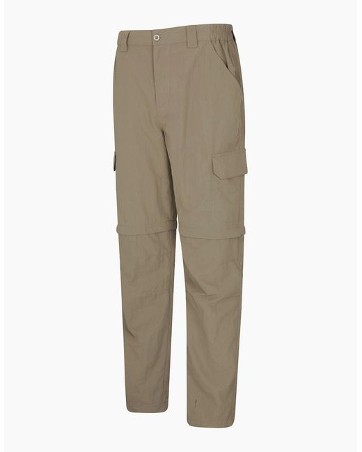 Mountain Warehouse Natural Trek Convertible Trousers for men