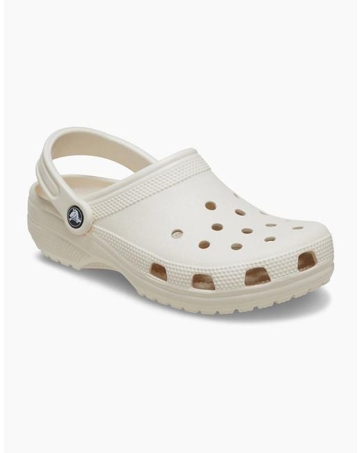 CROCSTM Natural Classic Clog Thermoplastic Linen Clogs